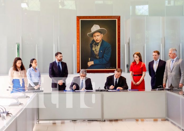 Foto: Memorándum de entendimiento entre Nicaragua y la Comisión Económica Euroasiática / TN8