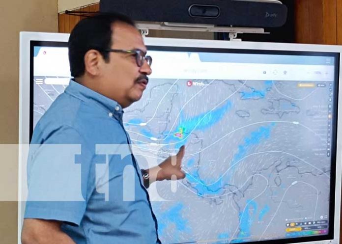 frente-2 Foto: Conferencia de prensa del INETER Nicaragua / TN8