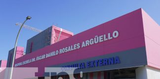 Foto: Construcción del Hospital HEODRA en León / TN8