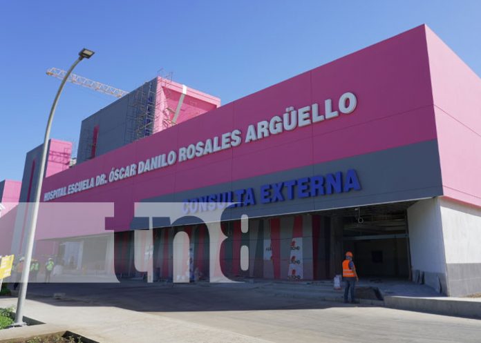 Foto: Construcción del Hospital HEODRA en León / TN8