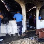 Terrible: Se quema su vivienda en Managua mientras asistían a su primer día de clases Foto: Incendio en una vivienda de Managua / TN8