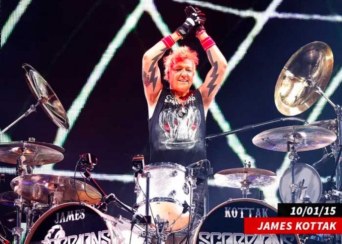 Muere James Kottak, exbatería de Scorpions