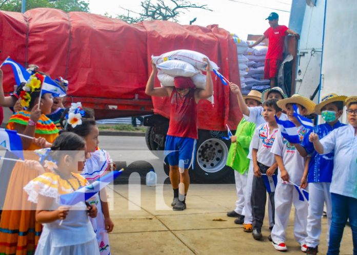 Foto: Merienda escolar en Masaya / TN8