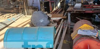 Foto: Accidente en taller de metalúrgica en Managua / TN8
