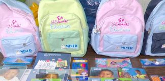 MINED entrega paquetes escolares para este inicio de clases