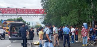 Foto: Fallecimiento de motociclista en Managua / TN8