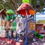 Foto: Parque renovado en el barrio La URSS, Managua / TN8