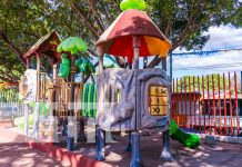 Barrio La URSS, de Managua, estrena un bonito parque renovado Foto: Parque renovado en el barrio La URSS, Managua / TN8