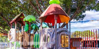 Foto: Parque renovado en el barrio La URSS, Managua / TN8