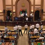 Pelea entre Diputados en Parlamento de Islas Maldivas