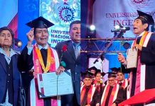 Abuelito de 70 años se gradúa de la UNI en Perú