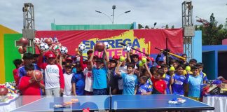 Foto: MDAA entrega material deportiva en Nicaragua / TN8