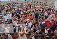 Foto: Ambiente de playa en Carazo / TN8