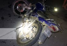 Brutal choque de motos deja un muerto y otro grave en Rivas Foto: Brutal accidente con motos en Rivas / TN8