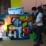 Foto: Conmemoración artística a Leonel Rugama / TN8