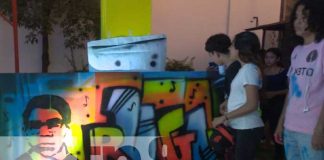 Foto: Conmemoración artística a Leonel Rugama / TN8