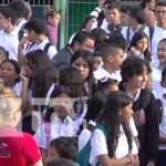Foto: Regreso a clases en el colegio San Sebastián, de Managua / TN8