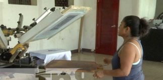 Foto: Serigrafía y bordado en Managua / TN8