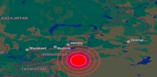 Fuerte sismo de magnitud 5,7 sacudió el noroeste de China