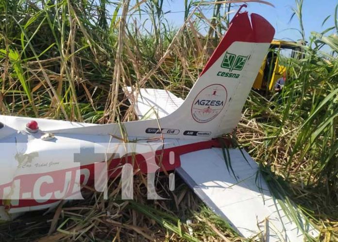 vioneta-2 Foto: Accidente con avioneta en El Viejo, Chinandega / TN8