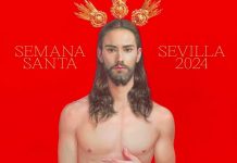 Bochorno por imagen de un «Cristo sexualizado» para Semana Santa en Sevilla Cartel con Jesús "sexualizado" causa polémica en Sevilla