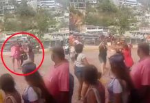 Dos parejas se van a los golpes en México
