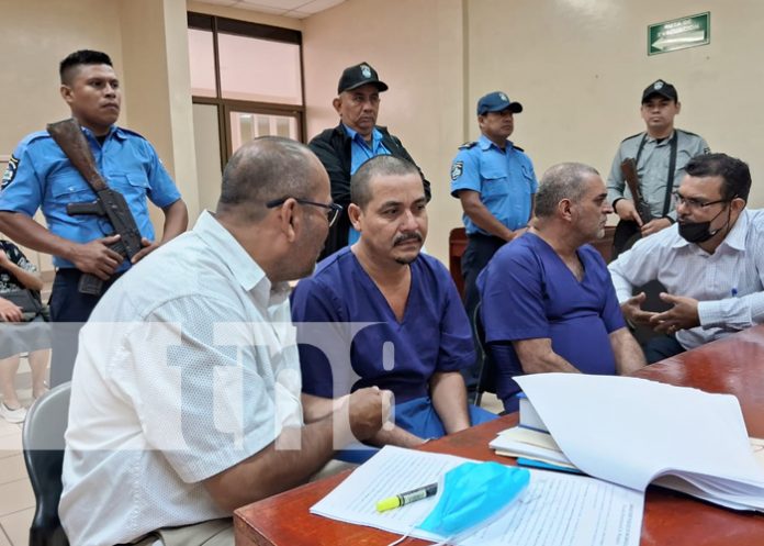 Foto: Audiencia inicial por tragedia de accidente en trayecto Waslala-Matagalpa / TN8