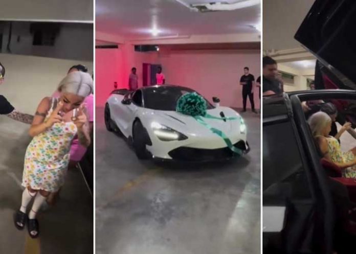 Tekashi le regala un lujoso auto a Yailin