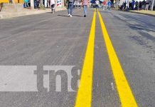 Inauguran calles en la pista principal del barrio Santa Ana en Managua Inauguran calles en la pista principal del barrio Santa Ana en Managua
