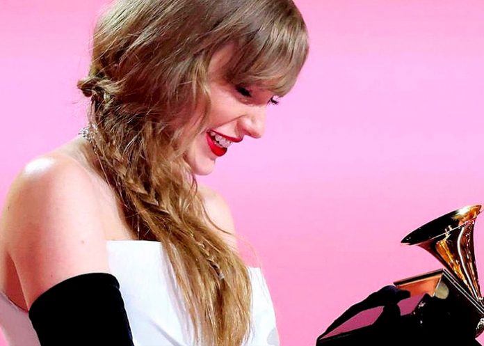 Foto: Taylor Swift ilumina los Grammy /cortesía