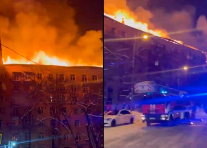 1 Foto: Devastador incendio en Rusia /cortesía