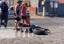 El supuesto irrespeto a una señal de alto provoca accidente de tránsito en Managua Foto: El supuesto irrespeto a una señal de alto provoca accidente de tránsito en Managua/TN8