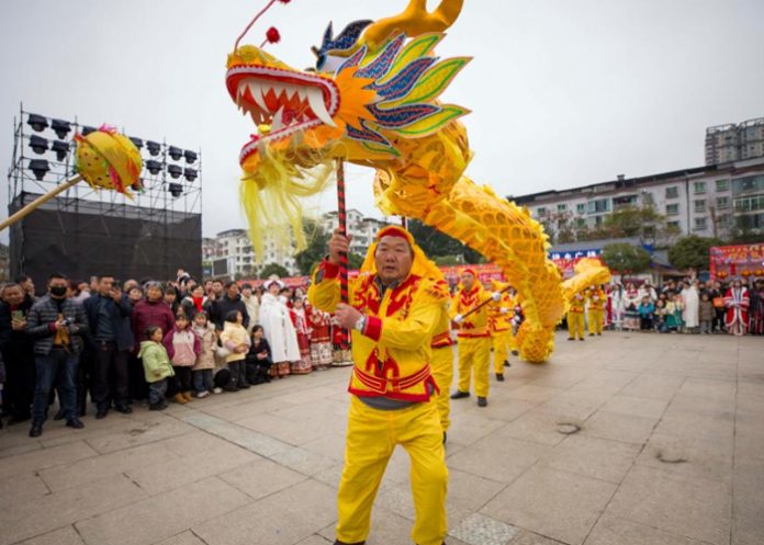 1 Foto:Entre dragones y flores, China celebra su Año Nuevo/Cortesía