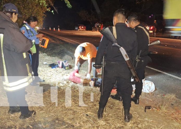 Accidente mortal en Yalagüina, motociclista pierde la vida en impactante colisión