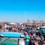 Bloqueo en España por agricultores exigiendo cambios y regulaciones Foto: Manifestaciones agrícolas en España /cortesía