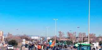 Foto: Manifestaciones agrícolas en España /cortesía