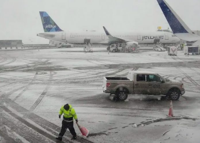 1 Foto: Tormenta Lorraine en Nueva York /cortesía
