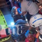 Accidente nocturno en barrio El Paraíso deja dos personas heridas en Estelí Accidente nocturno en barrio El Paraíso deja dos personas heridas en Estelí
