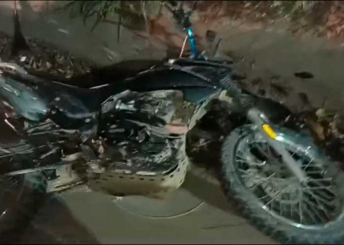 Por adelantar imprudentemente casi se mata en Carazo