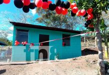 Foto: Entregan 8 viviendas dignas en la comarca Apompua de Juigalpa / TN8