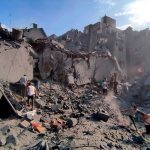 Foto: Asedio imparable en Gaza /cortesía