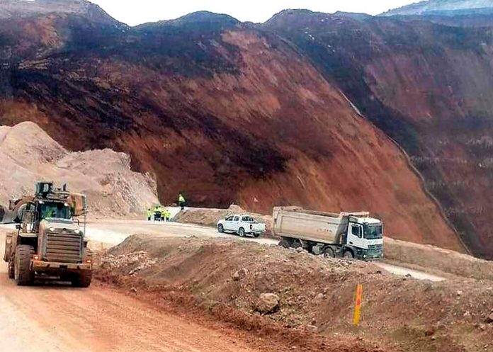 1 Foto: Deslizamiento en mina de Türkiye /cortesía