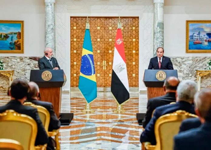1 Foto: Brasil fortalece cooperación con Egipto /cortesía
