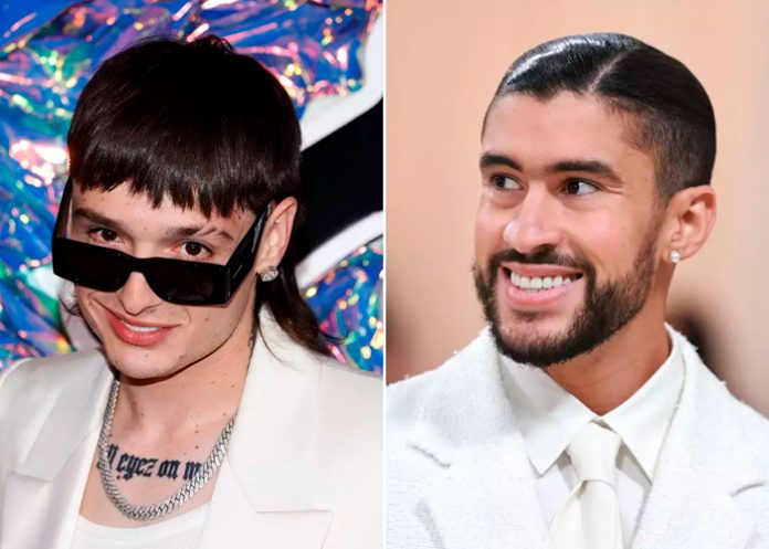 1 Foto: Bad Bunny se maravilla con Peso Pluma /cortesía