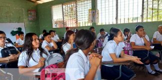 Foto: Inicia el año escolar con estudiantes de secundaria del centro público escolar en Tipitapa/TN8