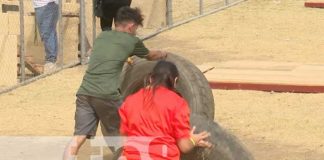 Foto: ¡Celebración deportiva en honor a Sandino! JS19J realiza circuito de juegos extremos/TN8