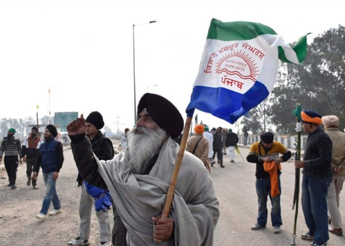 1 Foto: Protesta campesina en India /cortesía