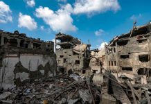 Foto: Gaza en pleno colapso /cortesía