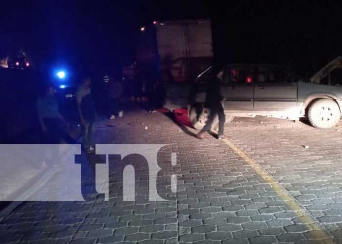 Foto: Vivos para contar el cuento tras accidente de tránsito en El Jícaro, Nueva Segovia / TN8