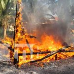 Trágico incendio consume vivienda de madera en Bilwi Trágico incendio consume vivienda de madera en Bilwi